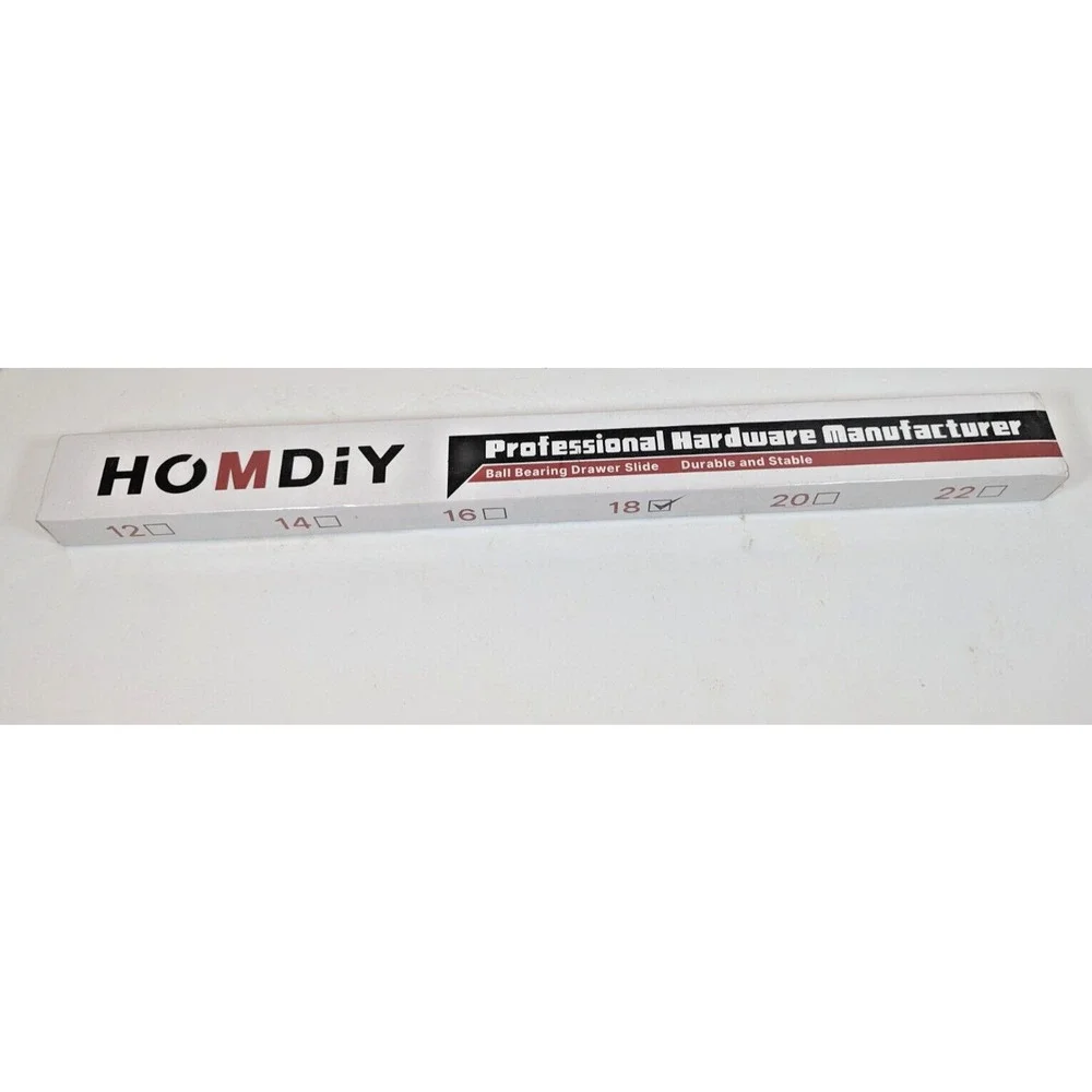 HOMDiY 18 Inch Drawer Slides 1 Pair NIB